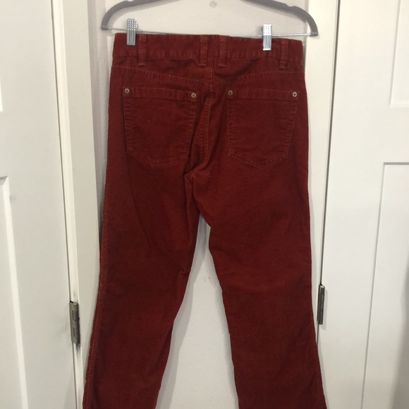 J.Crew Women’s Corduroy Pant Terra-cotta Boot cut Size small Bo ho Autumn core - Picture 6 of 17